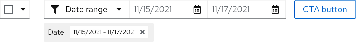 PatternFly 4 • Date picker